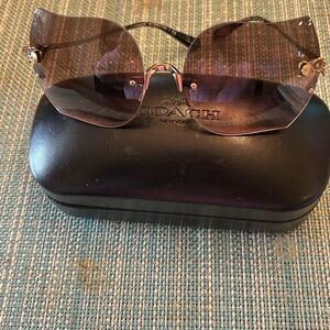Coach Women's Sunglasses - light gold frame.